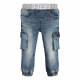 Guess Детски карго дънки за момче BLUE BABY CARGO WASH