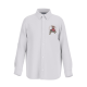 Guess Bear Детска риза за момче OXFORD White