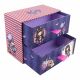 Santoro Кутия за съхранение с чекмеджета Gorjuss Cheshire Cat
