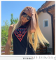 Guess детска памучна рокля с триъгълно лого Basic