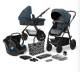 Бебешка количка 3в1 KinderKraft Xmoov, Синя