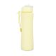 COOLPACK Сгъваема силиконова бутилка PUMP - Powder yellow